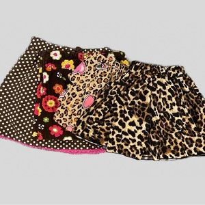 4-Pack Size 5 Cute Fall Skirt Collection